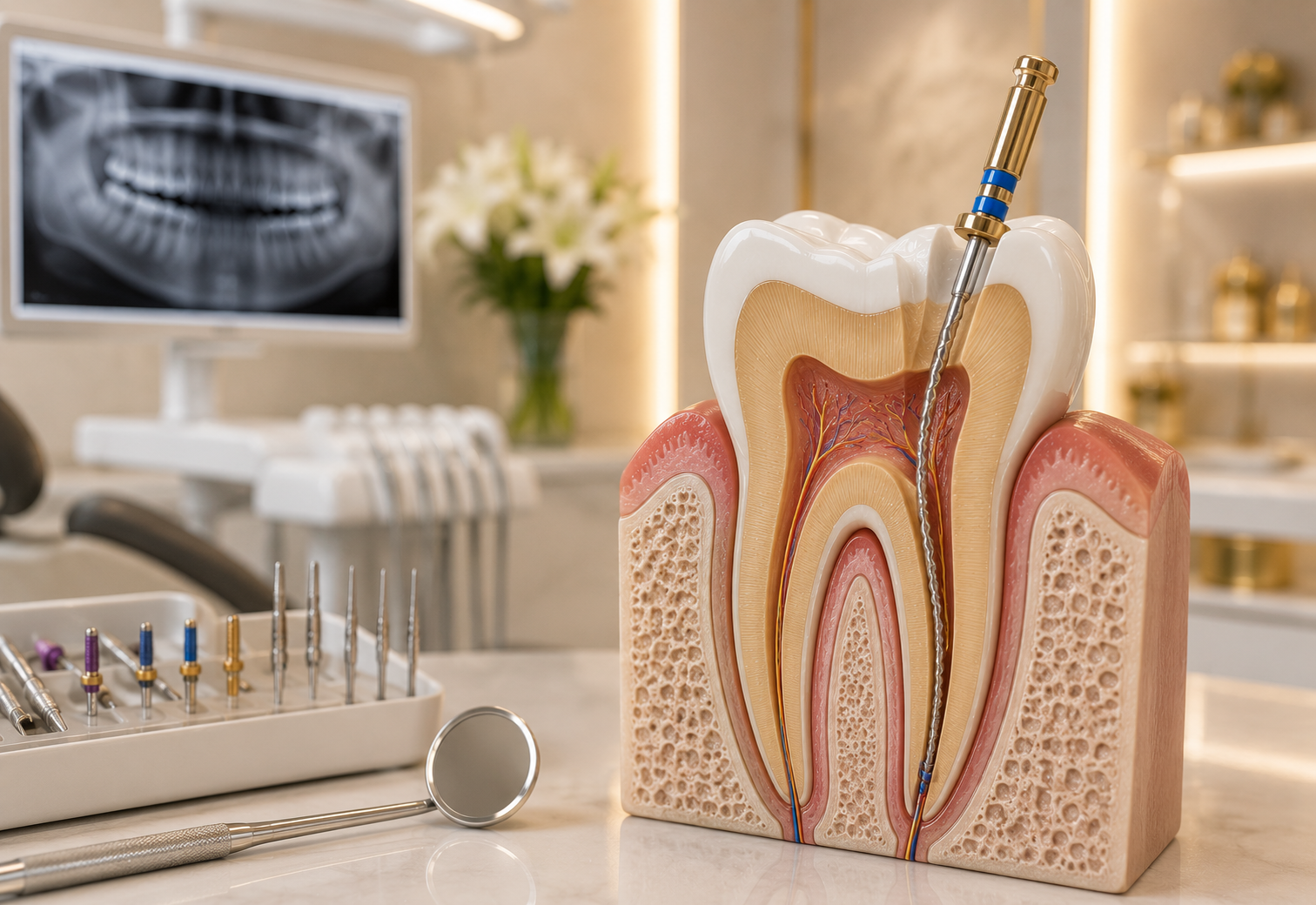 Painless Root Canal